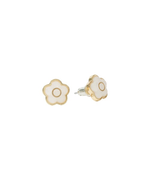 MARY QUANT(マリークワント)の「マーブルキャンディデイジー ピアス(ピアス(両耳用)・レディース・ピンク/ホワイト/ブラウン/ブラック・FREE)」の6枚目の写真