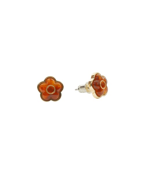 MARY QUANT(マリークワント)の「マーブルキャンディデイジー ピアス(ピアス(両耳用)・レディース・ピンク/ホワイト/ブラウン/ブラック・FREE)」の8枚目の写真