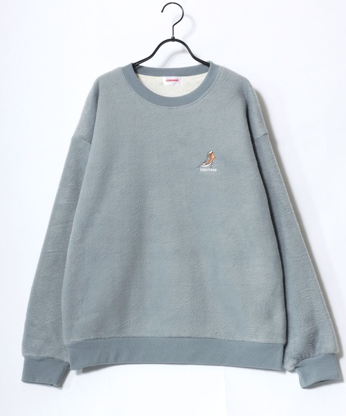 セール】CONVERSE/コンバース オーバーサイズ シャギー 裏起毛ボア 