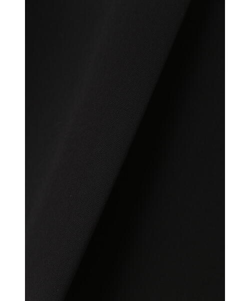 JILL STUART(ジルスチュアート)の「◆パール釦ペプラムジレ(ノーカラージャケット・レディース・ブラック・MEDIUM/SMALL)」の2枚目の写真