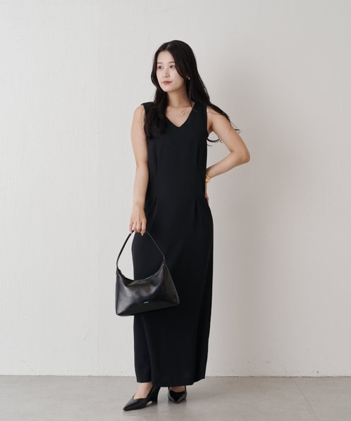 Lui's（ルイス）の「【オケージョン】2WAY ボレロワンピース（ワンピース・レディース・ブラック/カーキ・FREE）」の20枚目の写真