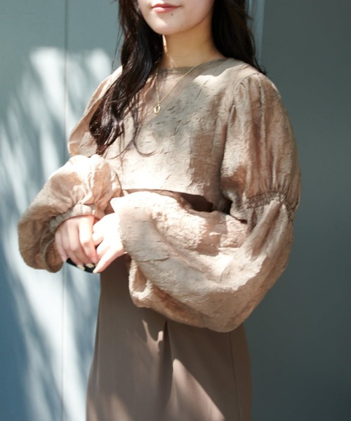 Lui's（ルイス）の「【オケージョン】2WAY ボレロワンピース（ワンピース・レディース・ブラック/カーキ・FREE）」の8枚目の写真