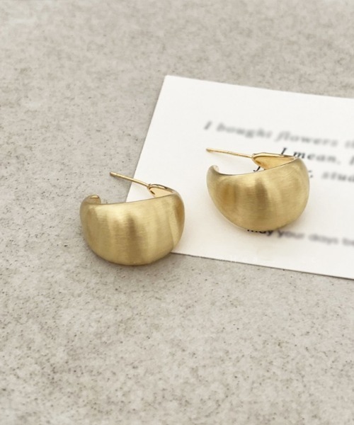 Miniministore(ミニミニストア)の「ピアス 大ぶりピアス レディース 韓国風(ピアス(両耳用)・レディース・シルバー/ゴールド・FREE)」の8枚目の写真