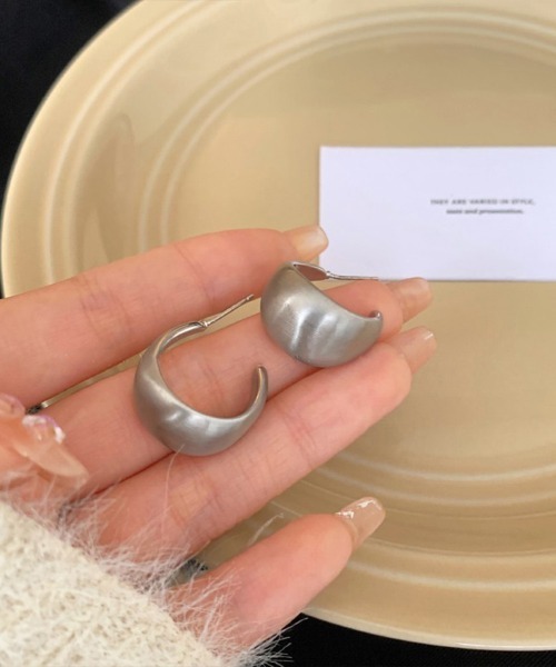 Miniministore(ミニミニストア)の「ピアス 大ぶりピアス レディース 韓国風(ピアス(両耳用)・レディース・シルバー/ゴールド・FREE)」の10枚目の写真