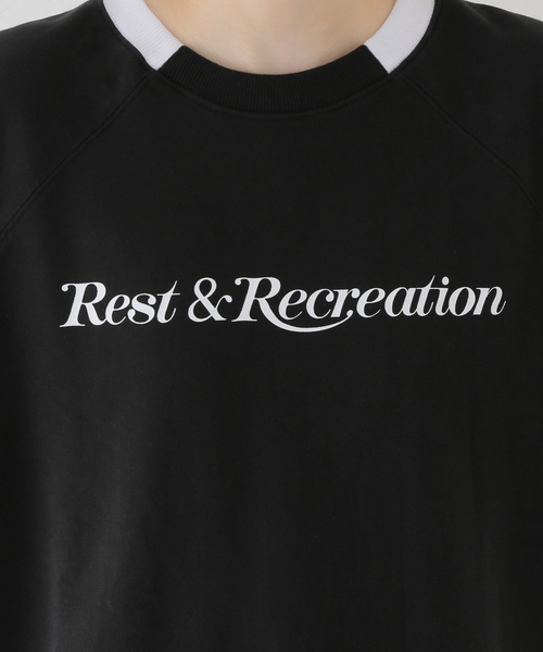 JOINT WORKS（ジョイントワークス）の「Rest&Recreation/レストアンドレクリエーション OVERSIZED RAGLAN SWEATSHIRT（スウェット・レディース・ブラック・FREE）」の16枚目の写真