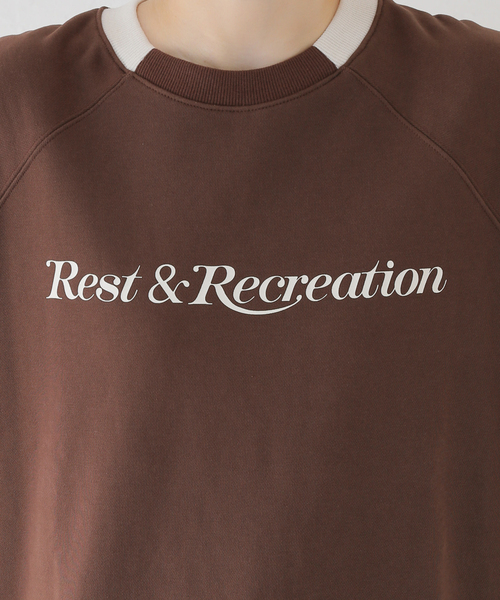 JOINT WORKS（ジョイントワークス）の「Rest&Recreation/レストアンドレクリエーション OVERSIZED RAGLAN SWEATSHIRT（スウェット・レディース・ブラック・FREE）」の17枚目の写真