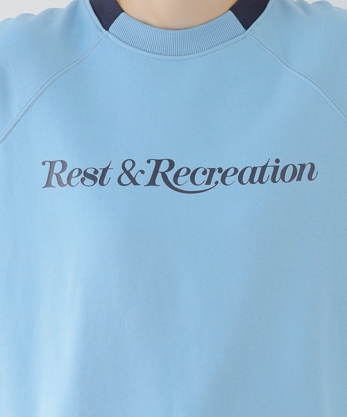 JOINT WORKS（ジョイントワークス）の「Rest&Recreation/レストアンドレクリエーション OVERSIZED RAGLAN SWEATSHIRT（スウェット・レディース・ブラック・FREE）」の18枚目の写真
