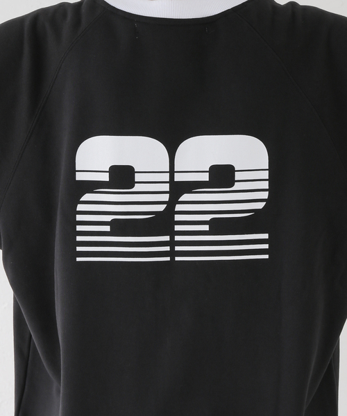 JOINT WORKS（ジョイントワークス）の「Rest&Recreation/レストアンドレクリエーション OVERSIZED RAGLAN SWEATSHIRT（スウェット・レディース・ブラック・FREE）」の19枚目の写真