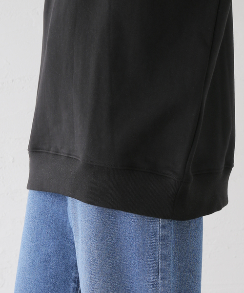 JOINT WORKS（ジョイントワークス）の「Rest&Recreation/レストアンドレクリエーション OVERSIZED RAGLAN SWEATSHIRT（スウェット・レディース・ブラック・FREE）」の22枚目の写真