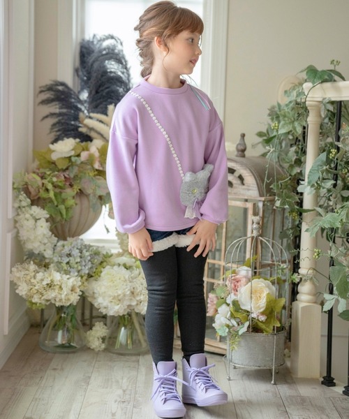 Catherine Cottage(キャサリンコテージ)の「レインスニーカー(レインシューズ・キッズ・ブラック/ライラック・24/23/22/21/20/19/25)」の13枚目の写真