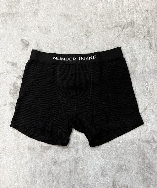 NUMBER (N)INE（ナンバーナイン）の「FRUIT OF THE LOOMxNUMBER(N)INE 2パックワッフルボクサーショーツ / メンズアンダーウェア / モノトーン / シンプル / ギフト プレゼント（ボクサーパンツ・メンズ・ブラック/グレー・M/L/XL）」の14枚目の写真