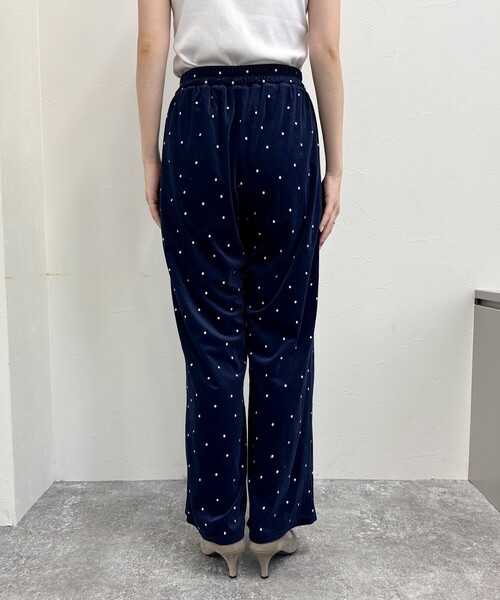 【レアアイテム】la.f... 受注限定 ベロアイージーワイドパンツ trim_ofnls_item7f3a62006f5111e