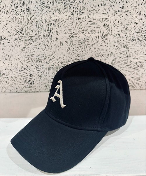 Burner（バーナー）の「【OKUOKU　0909】A ロゴ ベースボールキャップ  oku-bosi-655060310701-20 N（キャップ・メンズ・グレー/ブラック系その他/ブラック系その他3/ブラック系その他2/アイボリー・59㎝/65cm）」の9枚目の写真