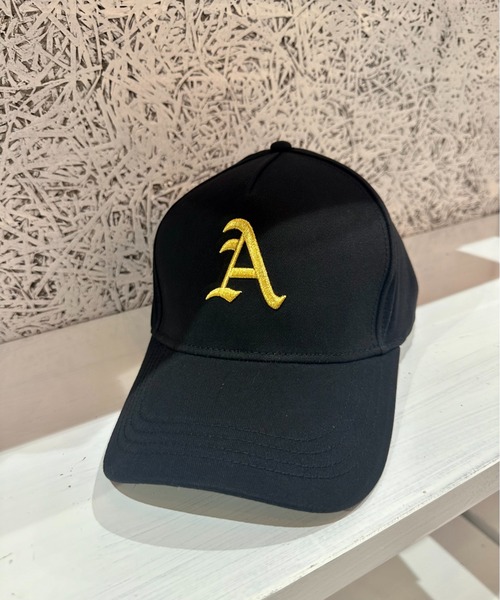 Burner（バーナー）の「【OKUOKU　0909】A ロゴ ベースボールキャップ  oku-bosi-655060310701-20 N（キャップ・メンズ・グレー/ブラック系その他/ブラック系その他3/ブラック系その他2/アイボリー・59㎝/65cm）」の7枚目の写真