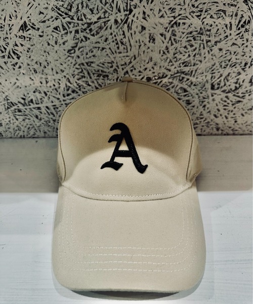 Burner（バーナー）の「【OKUOKU　0909】A ロゴ ベースボールキャップ  oku-bosi-655060310701-20 N（キャップ・メンズ・グレー/ブラック系その他/ブラック系その他3/ブラック系その他2/アイボリー・59㎝/65cm）」の11枚目の写真