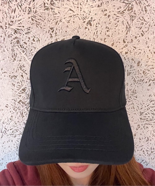 Burner（バーナー）の「【OKUOKU　0909】A ロゴ ベースボールキャップ  oku-bosi-655060310701-20 N（キャップ・メンズ・グレー/ブラック系その他/ブラック系その他3/ブラック系その他2/アイボリー・59㎝/65cm）」の16枚目の写真