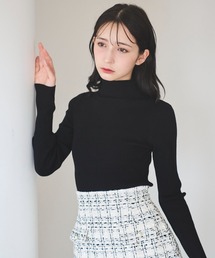 2WAYタートルネックニット
