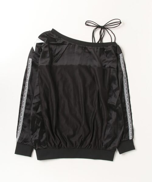 tシャツ ユニフォームワンショルトップス レディース オフショルダーユニフォームロングTシャツ KOR246 – 100StarS