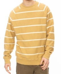 RVCA（ルーカ）の「RVCA メンズ VACANCY CREW トレーナー 【2024年秋冬モデル】/ルーカボーダースウェットトレーナー（スウェット）」