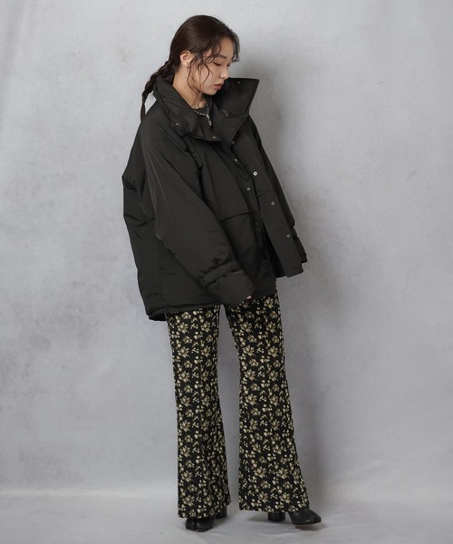 Lull（ルル）の「【Lull / ルル】フローラルプリントフレアパンツ（その他パンツ・レディース・ベージュ/ブラック・ONESIZE）」の17枚目の写真