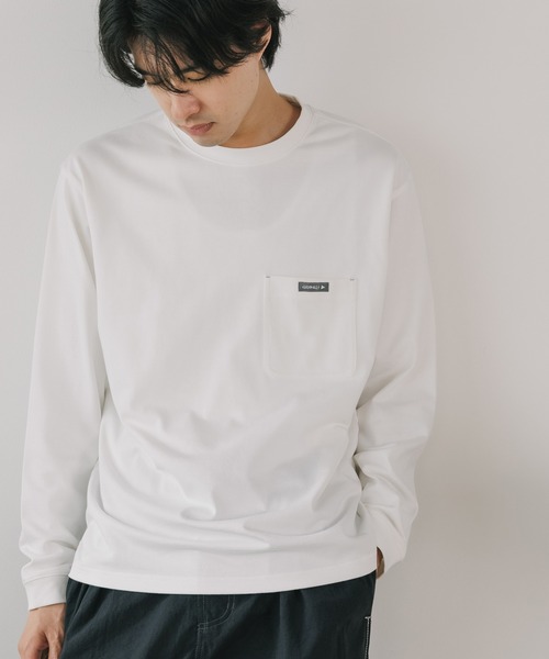 and wander/アンドワンダー×Gramicci/グラミチ/ GRAMICCI * and wander backprint LS tee 長袖Tシャツ