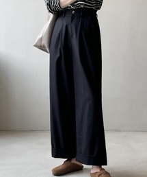 Alum'（アルム）の「ワイドアンクルパンツ（その他パンツ）」
