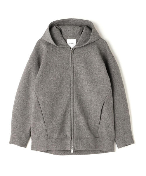 CLANE（クラネ）の「CLANE/クラネ/CONSTRUCTIVE BONDING HOODIE（パーカー・レディース・その他24/ブラック・1）」の22枚目の写真
