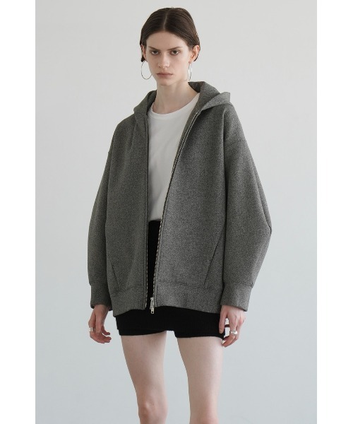 CLANE（クラネ）の「CLANE/クラネ/CONSTRUCTIVE BONDING HOODIE（パーカー・レディース・その他24/ブラック・1）」の17枚目の写真