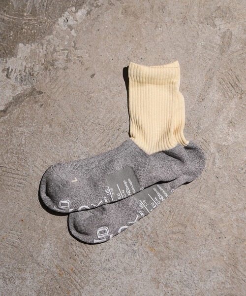 ANDSOX(アンドソックス)の「3-【ANDSOX】SUPPORT PILE ANKLE サポートパイル アンクル 靴下(ソックス/靴下・メンズ・ブラウン系1/ブラウン系2/ホワイト系/グレー系/グリーン系1/ブラウン系3/パープル系2/ネイビー系2/ブラック系/ダークグリーン系1/パープル系1/ネイビー系1/ベージュ系/グリーン系2/オレンジ系・S/M)」の2枚目の写真