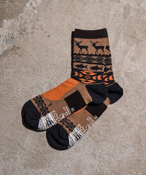 ANDSOX(アンドソックス)の「3-【ANDSOX】SUPPORT PILE ANKLE サポートパイル アンクル 靴下(ソックス/靴下・メンズ・ブラウン系1/ブラウン系2/ホワイト系/グレー系/グリーン系1/ブラウン系3/パープル系2/ネイビー系2/ブラック系/ダークグリーン系1/パープル系1/ネイビー系1/ベージュ系/グリーン系2/オレンジ系・S/M)」の5枚目の写真