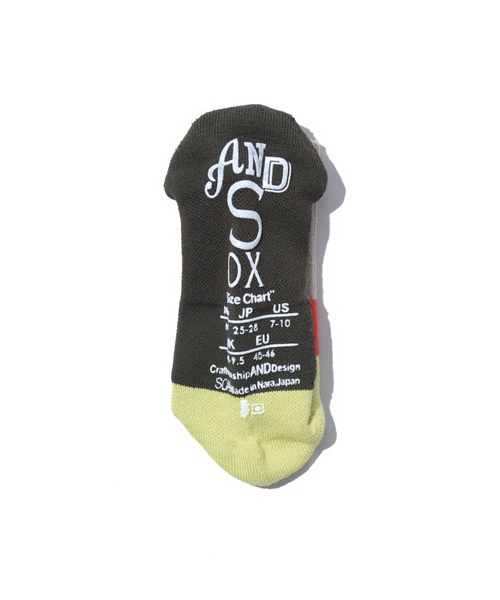 ANDSOX(アンドソックス)の「3-【ANDSOX】SUPPORT PILE ANKLE サポートパイル アンクル 靴下(ソックス/靴下・メンズ・ブラウン系1/ブラウン系2/ホワイト系/グレー系/グリーン系1/ブラウン系3/パープル系2/ネイビー系2/ブラック系/ダークグリーン系1/パープル系1/ネイビー系1/ベージュ系/グリーン系2/オレンジ系・S/M)」の19枚目の写真