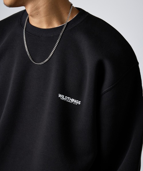 【セール】【WILD THINGS】別注商品 ヒストリーバックプリントトスウェット（スウェット）｜WILD THINGS（ワイルドシングス）