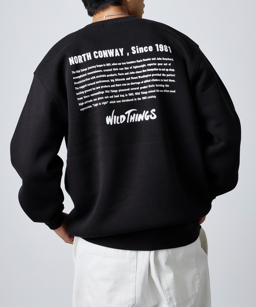 WILD THINGS（ワイルドシングス）の「【WILD THINGS】別注商品 ヒストリーバックプリントトスウェット（スウェット・メンズ・ブラック/グレー/ホワイト/ネイビー/グレー系その他2・XL/L/M）」の18枚目の写真