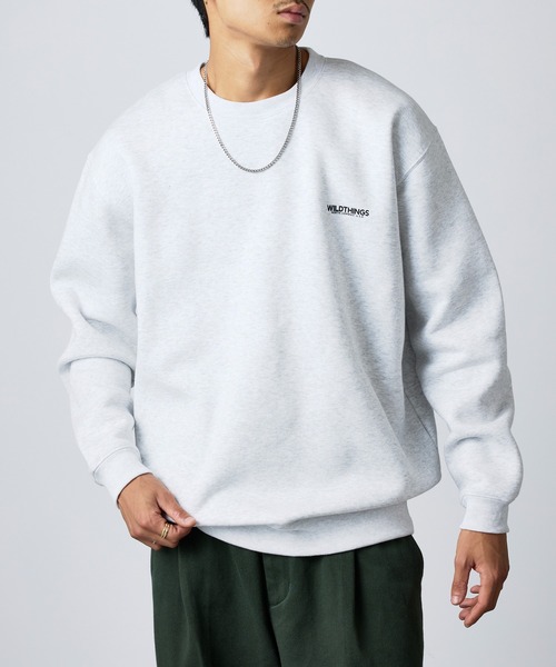 WILD THINGS（ワイルドシングス）の「【WILD THINGS】別注商品 ヒストリーバックプリントトスウェット（スウェット・メンズ・ブラック/グレー/ホワイト/ネイビー/グレー系その他2・XL/L/M）」の6枚目の写真