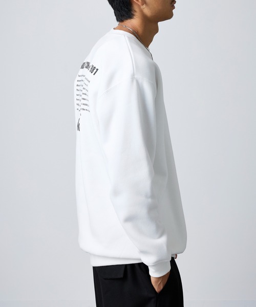 WILD THINGS（ワイルドシングス）の「【WILD THINGS】別注商品 ヒストリーバックプリントトスウェット（スウェット・メンズ・ブラック/グレー/ホワイト/ネイビー/グレー系その他2・XL/L/M）」の14枚目の写真