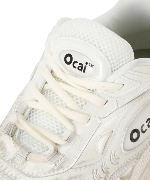 Ocai(オカイ)の「OCAI/オカイ/RUN TECH(スニーカー・メンズ・ホワイト/ブラック/シルバー・10/12)」の8枚目の写真