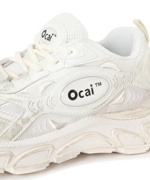 Ocai(オカイ)の「OCAI/オカイ/RUN TECH(スニーカー・メンズ・ホワイト/ブラック/シルバー・10/12)」の9枚目の写真