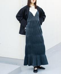 KBF | マジョリカプリーツキャミワンピース(ワンピース)