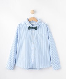 SHOO・LA・RUE | 【100-140cm/プチセレ】蝶ネクタイ付きシャツ(シャツ/ブラウス)