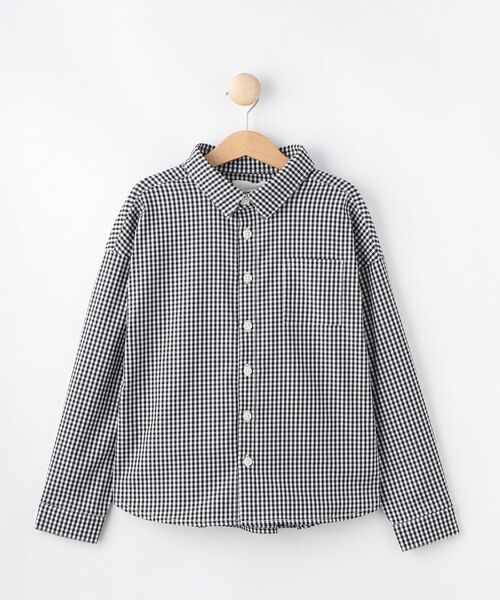 SHOO・LA・RUE（シューラルー）の「【100-140cm/プチセレ】蝶ネクタイ付きシャツ（シャツ/ブラウス・キッズ・サックスブルー/ブルー系7/ブラック系1・10/11/12/13/14）」の13枚目の写真