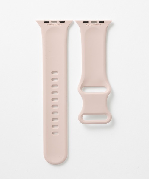 emonique(エモニーク)の「スマートウォッチバンド Apple Watch バンド シリコン製【38/40/41/42/44/45/49mm対応】(デジタル腕時計・レディース・ライトブルー/ホワイト×ブラック/ホワイト/ミント/オレンジ・38/42)」の11枚目の写真
