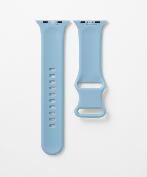 emonique(エモニーク)の「スマートウォッチバンド Apple Watch バンド シリコン製【38/40/41/42/44/45/49mm対応】(デジタル腕時計・レディース・ライトブルー/ホワイト×ブラック/ホワイト/ミント/オレンジ・38/42)」の14枚目の写真
