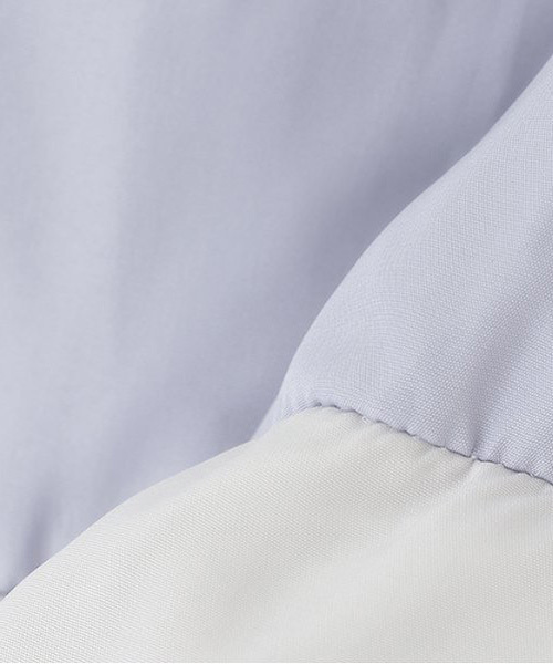 petit main（プティマイン）の「【GOODPRICE/撥水加工】中綿ジャケット(キッズサイズ)（ブルゾン・キッズ・ネイビー/ライトグレー/レッド/オフホワイト/イエロー/ブルー/マルチ/ライトピンク・80ｃｍ/90cm/100cm/110cm/120cm/130cm）」の12枚目の写真