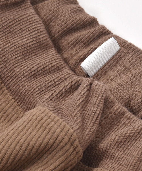 BeBe（ベベ）の「ニットコールストレッチカーゴロングパンツ(90~150cm)（カーゴパンツ・キッズ・グレー/ブラウン・110cm/120cm/150cm/130cm/90cm/100cm/140cm）」の11枚目の写真