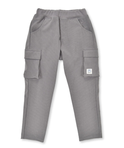BeBe（ベベ）の「ニットコールストレッチカーゴロングパンツ(90~150cm)（カーゴパンツ・キッズ・グレー/ブラウン・110cm/120cm/150cm/130cm/90cm/100cm/140cm）」の12枚目の写真