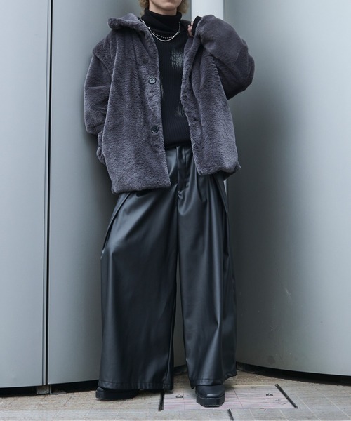 Ellno Loset（エルノロゼット）の「2WAYアソートジャケット（ブルゾン・メンズ・グレー系その他/ブラック/ブラック系その他/オフホワイト・SMALL/LARGE/MEDIUM）」の10枚目の写真