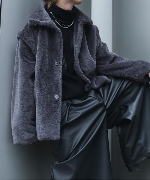 Ellno Loset（エルノロゼット）の「2WAYアソートジャケット（ブルゾン・メンズ・グレー系その他/ブラック/ブラック系その他/オフホワイト・SMALL/LARGE/MEDIUM）」の7枚目の写真