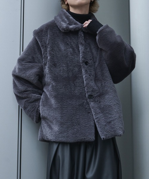 Ellno Loset（エルノロゼット）の「2WAYアソートジャケット（ブルゾン・メンズ・グレー系その他/ブラック/ブラック系その他/オフホワイト・SMALL/LARGE/MEDIUM）」の9枚目の写真