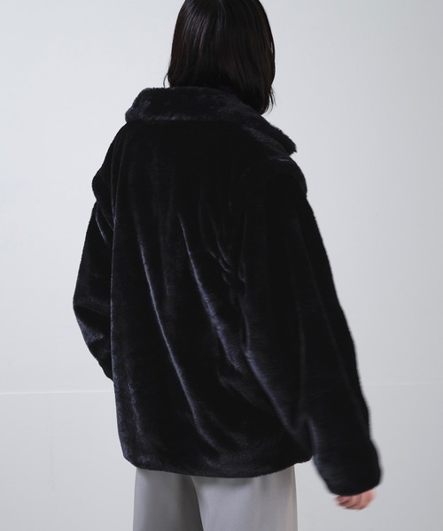 alo アロ　2way フード付きファージャケット alo アロ 2way フード付きファージャケット alo アロ 2way