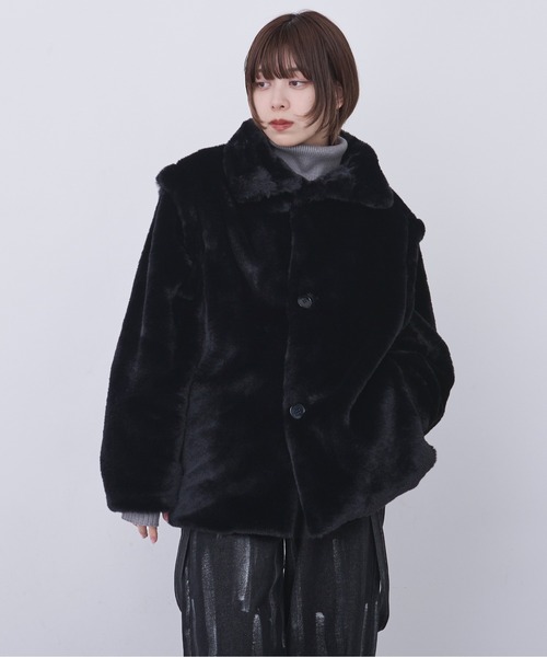 Ellno Loset（エルノロゼット）の「2WAYアソートジャケット（ブルゾン・メンズ・グレー系その他/ブラック/ブラック系その他/オフホワイト・SMALL/LARGE/MEDIUM）」の22枚目の写真